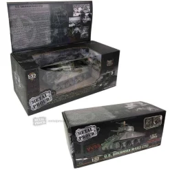 Forces Of Valor 1/32 U.S. Medium Tank Sherman M4A3 (75), VVSS Suspension & 57° Glacis Direct Vision Diecast Model