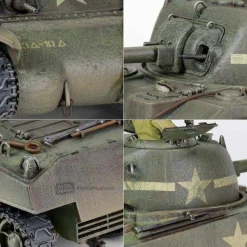 Forces Of Valor 1/32 U.S. Medium Tank Sherman M4A3 (75), VVSS Suspension & 57° Glacis Direct Vision Diecast Model