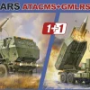 Fore Hobby 1/72 M142 HIMARS ATACMS and GMLRS 2-in-1 Kit (Ukrainian Army)