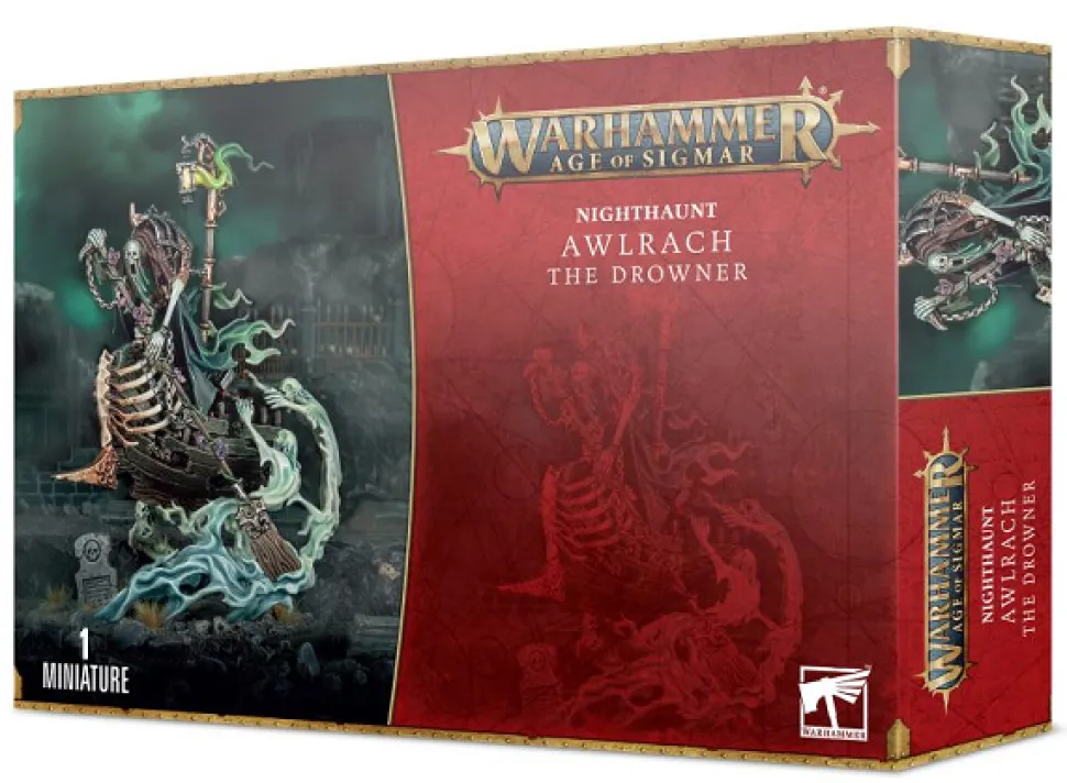 Games Workshop Age of Sigmar - Nighthaunt - Awlrach The Drowner