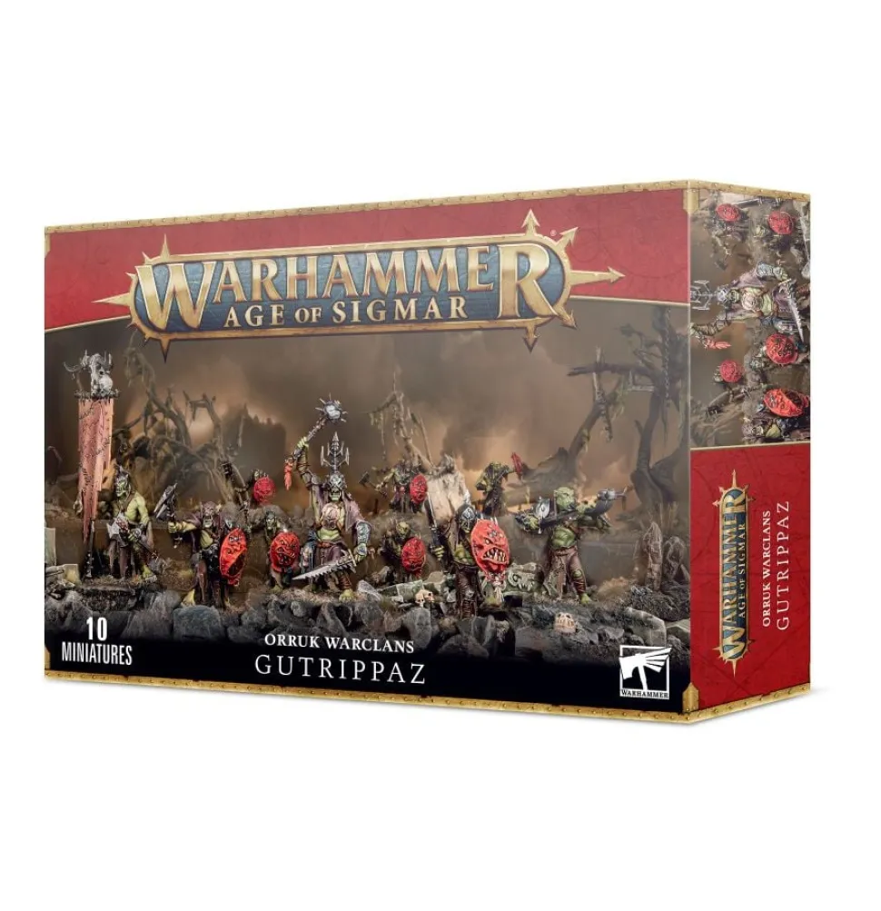 Games Workshop Age of Sigmar - Orruk Warclans - Kruleboyz - Gutrippaz