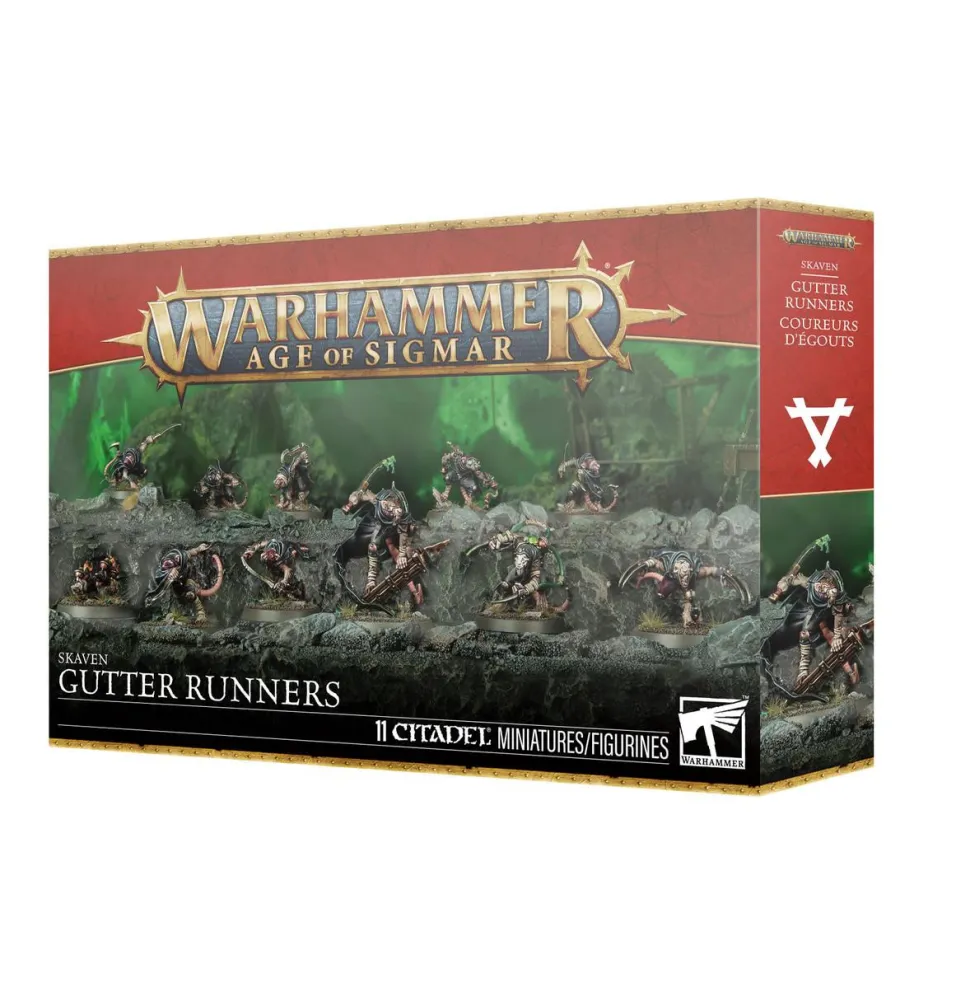 Games Workshop Age of Sigmar - Skaven - Gutter Runners and Night Runners