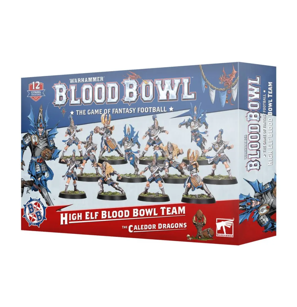 Games Workshop Blood Bowl - Team - High Elf - The Caledor Dragons