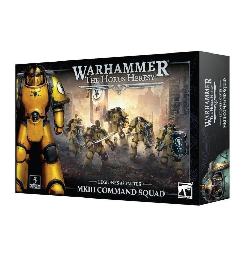 Games Workshop Horus Heresy - Legiones Astartes - Mk.III Command Squad