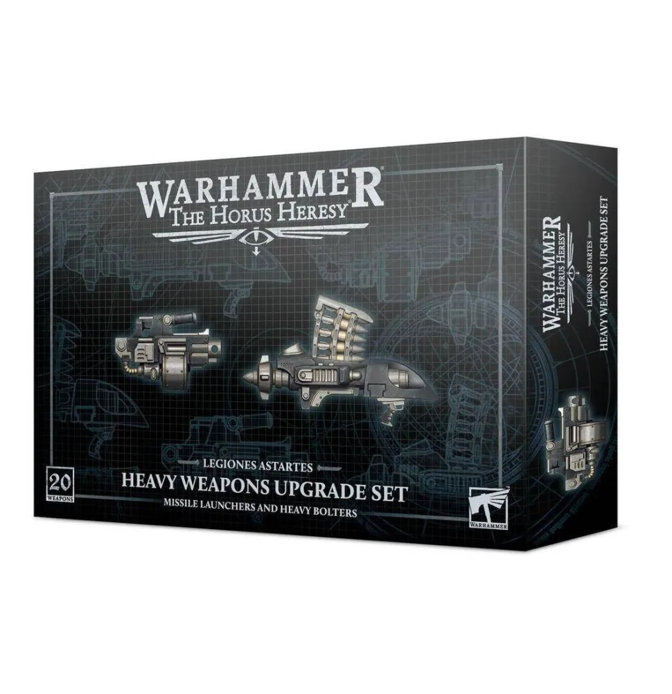 Games Workshop Horus Heresy - Legiones Astartes - Heavy Weapons Upgrade Set 1 - Missile Launchers and Heavy Bolters