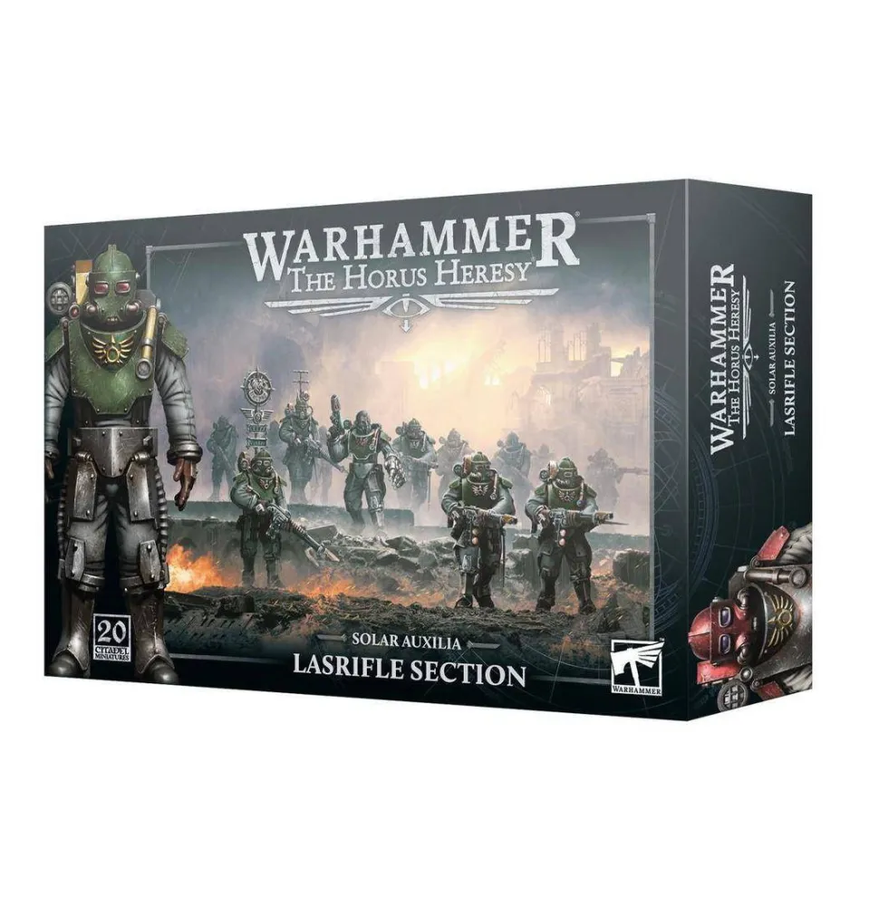 Games Workshop Horus Heresy - Solar Auxilia - Lasrifle Section