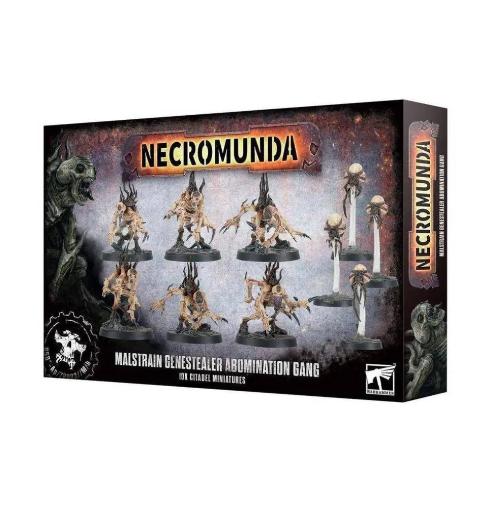 Games Workshop Necromunda - Malstrain Genestealer Abomination Gang
