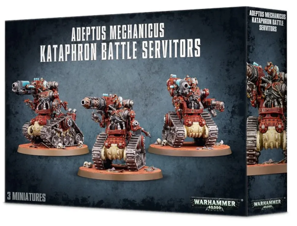 Games Workshop Warhammer 40,000 - Adeptus Mechanicus - Kataphron Battle Servitors