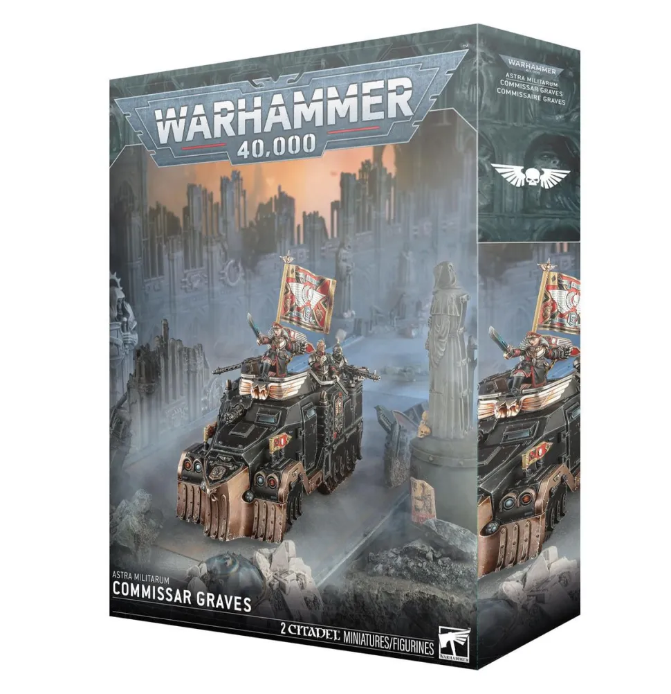 Games Workshop Warhammer 40,000 - Astra Militarum - Commissar Graves