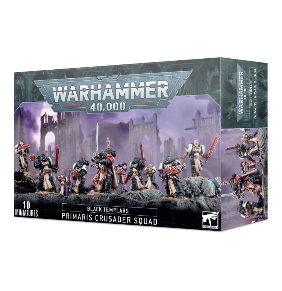 Games Workshop Warhammer 40,000 - Black Templars - Crusader Squad