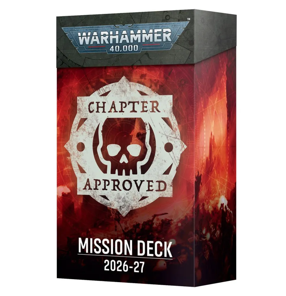 Games Workshop Warhammer 40,000 - Chapter Approved Mission Deck 2026-2027