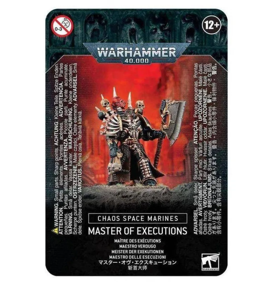 Games Workshop Warhammer 40,000 - Chaos Space Marines - Master of Executions