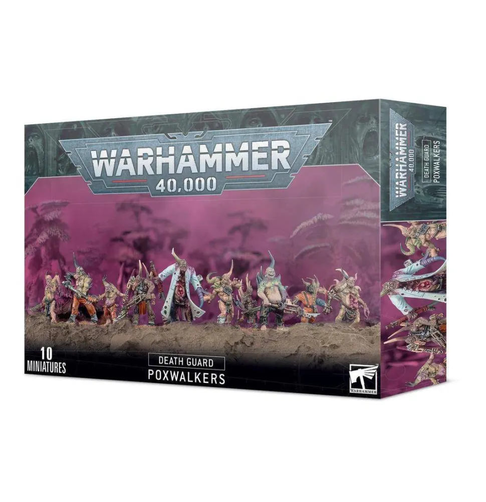 Games Workshop Warhammer 40,000 - Death Guard - Poxwalkers