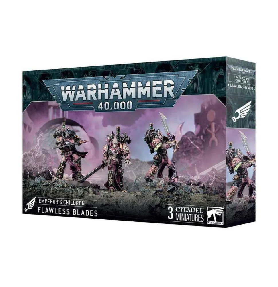 Games Workshop Warhammer 40,000 - Emperor's Children - Flawless Blades