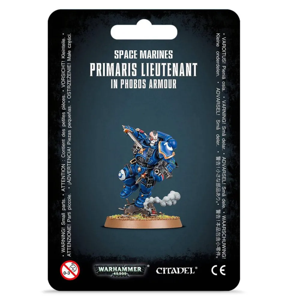 Games Workshop Warhammer 40,000 - Space Marines - Primaris Lieutenant in Reiver Armour