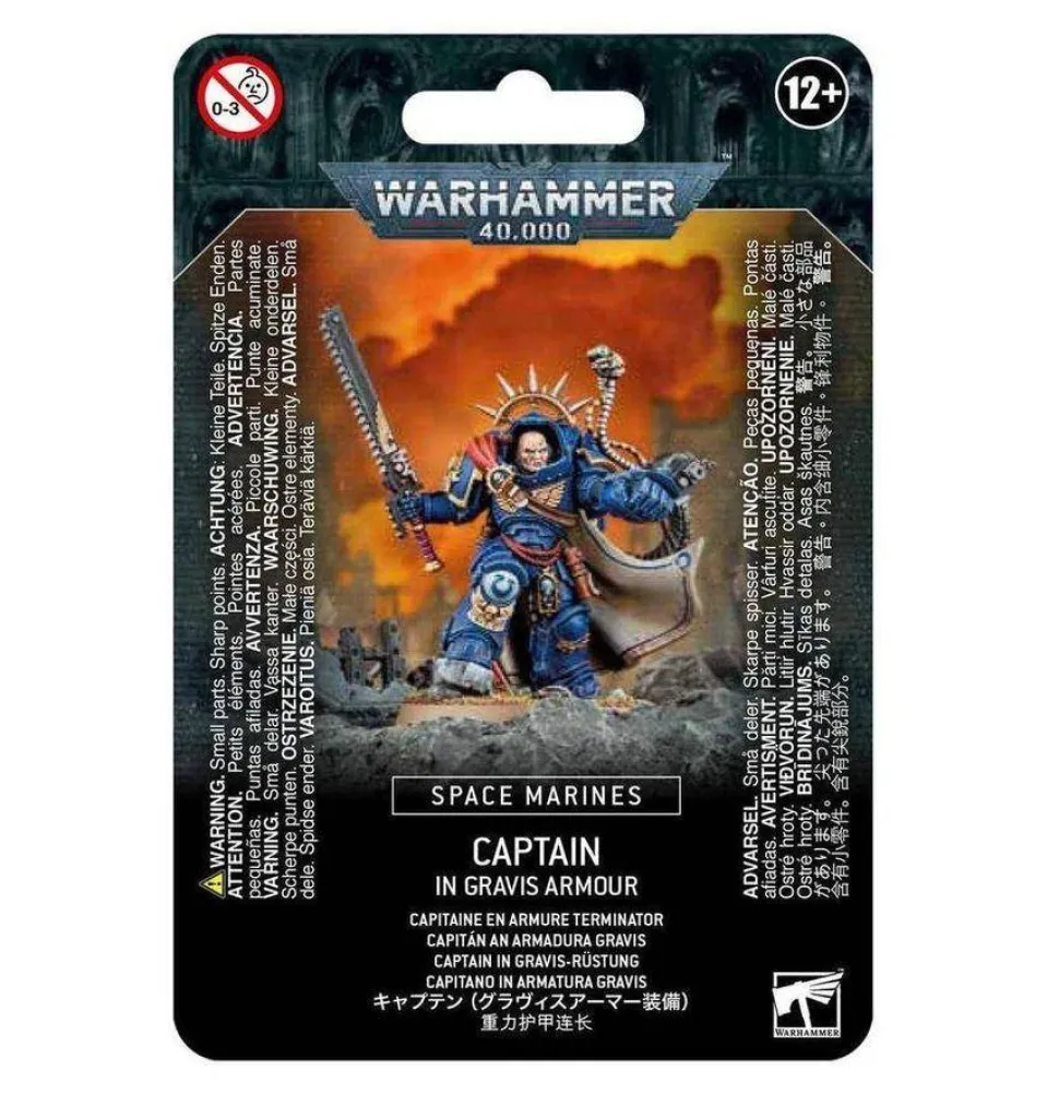 Games Workshop Warhammer 40,000 - Space Marines - Captain in Gravis Armour