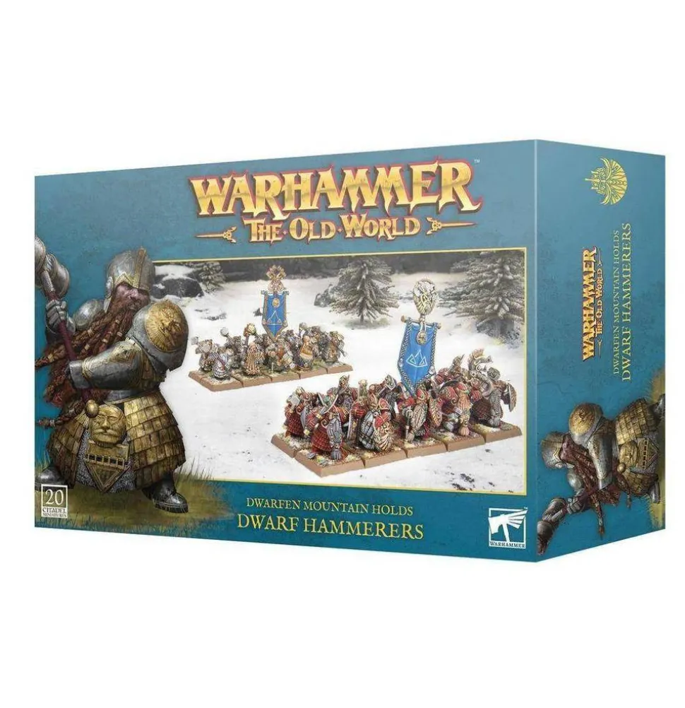 Games Workshop Warhammer The Old World - Dwarfen Mountain Holds - Hammerers and Longbeards