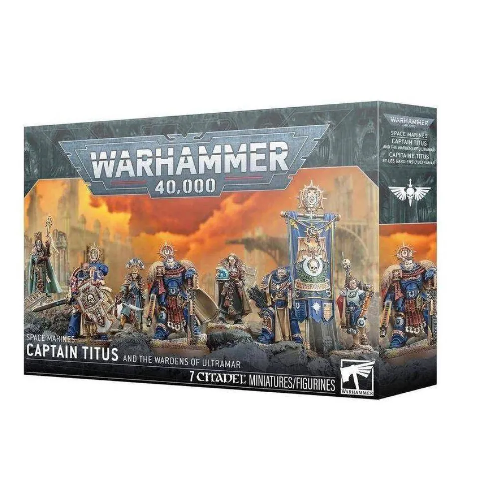 Games Workshop Warhammer 40,000 - Ultramarines - Captain Titus and The Wardens of Ultramar