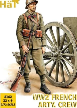 Hat Industrie 1/72 WWII French Artillery Crew E28B