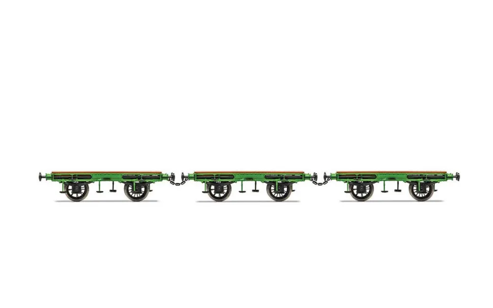 Hornby Railways Stephenson's Rocket Flat Bed Wagon Pack