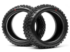 HPI Racing Proto Tire (Red/ 1/8 Buggy)