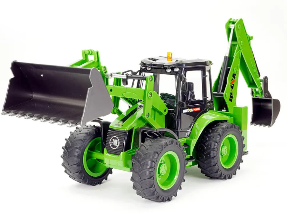 Huina RC 1/14 2.4G 9CH Backhoe Excavator Tractor RTR