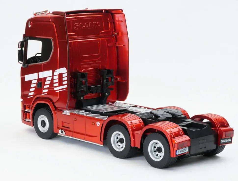 HuiNa RC 1/18 2.4G 19CH Scania 770S Red RC Haulage Truck RTR