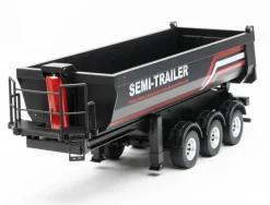 HuiNa RC 1/18 Tipping Semi-trailer (Black)