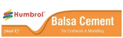 Humbrol Balsa Cement Modelling Glue 24ml Tube
