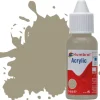 Humbrol 168 14ml Acrylic Matt Hemp/Camouflage Beige Paint Dropper Bottle