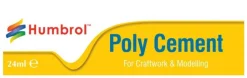 Humbrol Poly Cement Modelling Glue 24ml Tube
