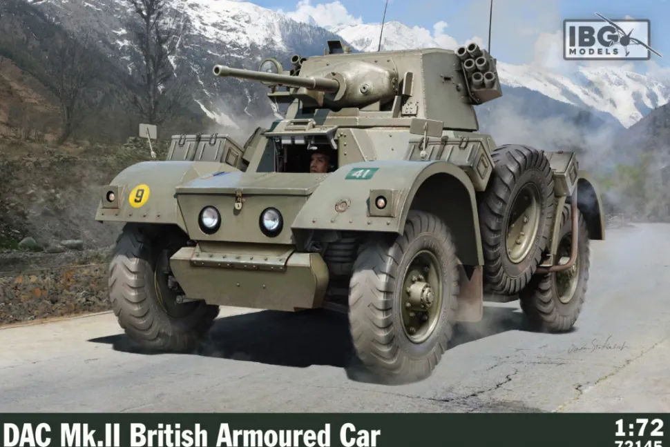 IBG Models 1/72 Daimler Armoured Car Mk.II