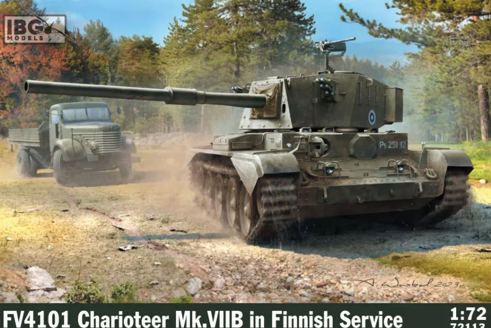 IBG Models 1/72 FV4101 Charioteer Mk.VIIB in Finnish Service