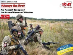 ICM 1/35 "Always the First." Air assault troops of the Armed Forces of Ukraine Model Figures