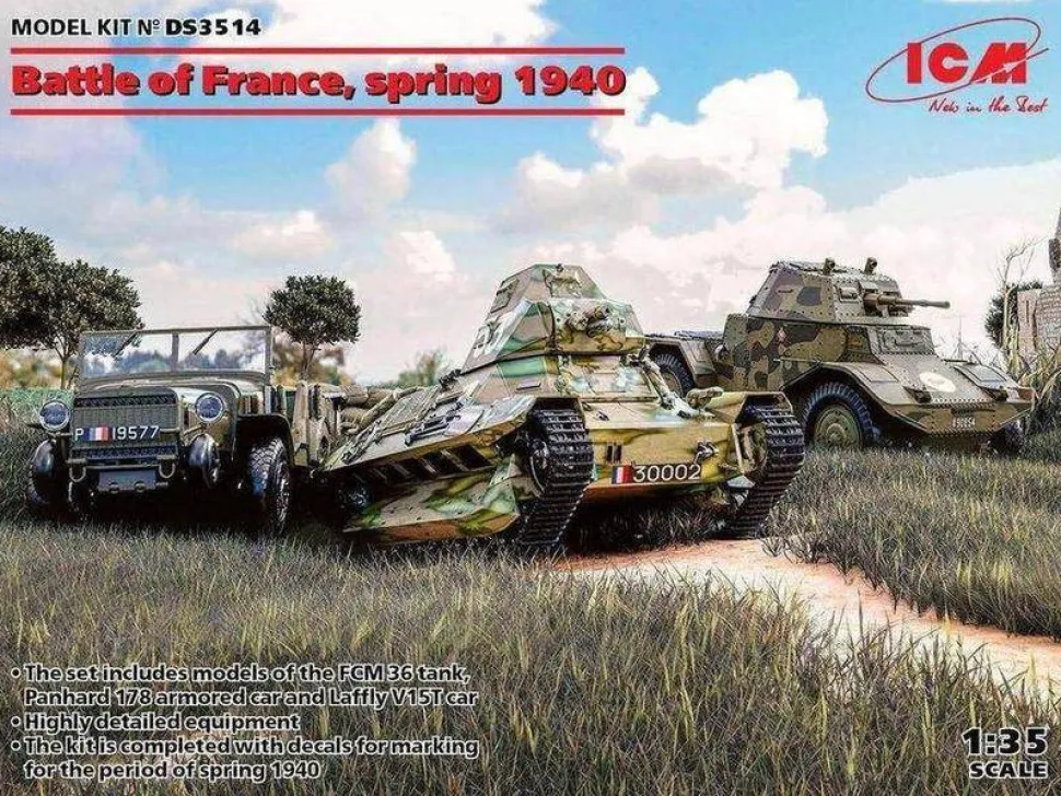ICM 1/35 Battle of France Spring 1940