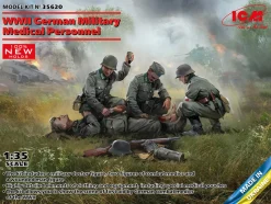 ICM 1/35 German Military Medical Personnel Model Figures