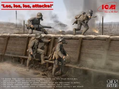 ICM 1/35 Los, Los, Los, Attacke! - German Army Assault Unit