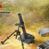 ICM 1/35 s.Gr.W.34 WWII German Mortar Model Kit
