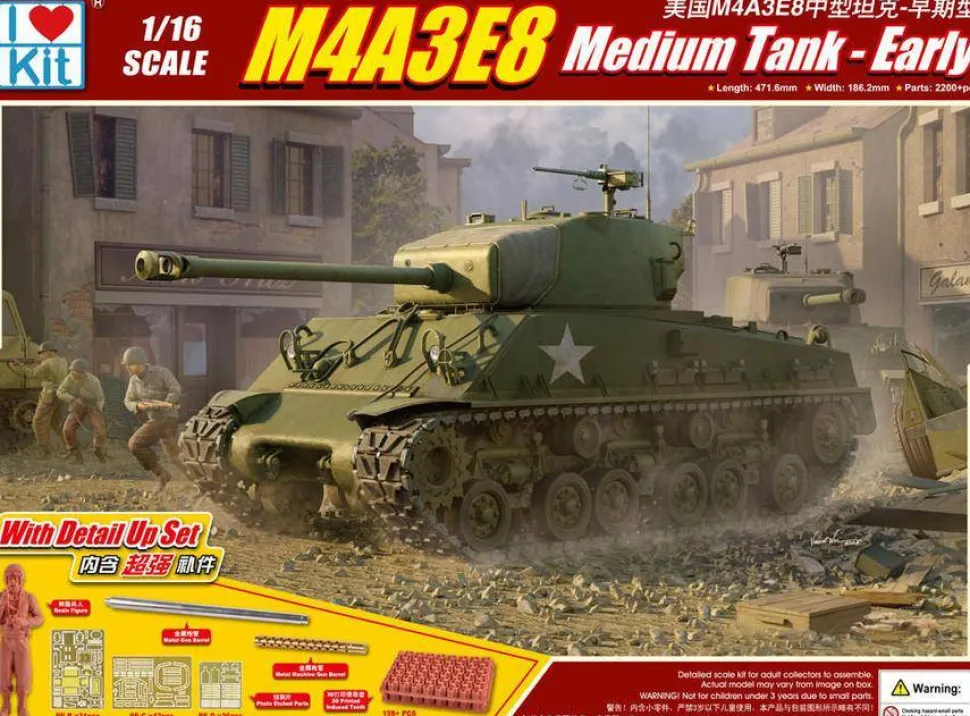 I Love Kit 1/16 M4A3E8 Sherman Easy Eight Early Production