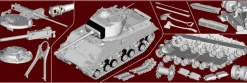 I Love Kit 1/16 M4A3E8 Sherman Easy Eight Early Production