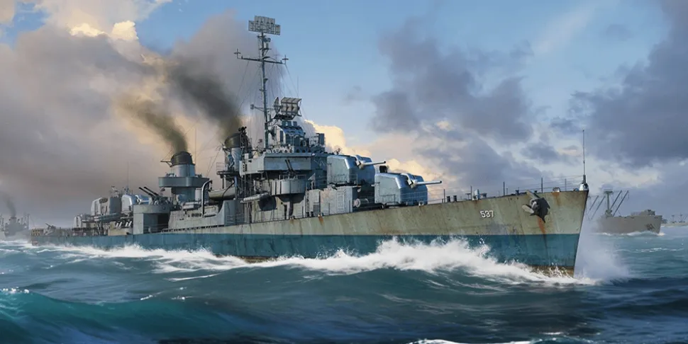I love Kit 1/350 USS The Sullivans DD-537