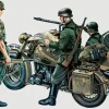 Italeri 1/35 German BMW Motorcycle & Sidecar