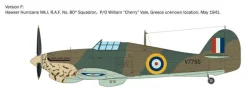 Italeri 1/48 Hawker Hurricane Mk 1 Aces