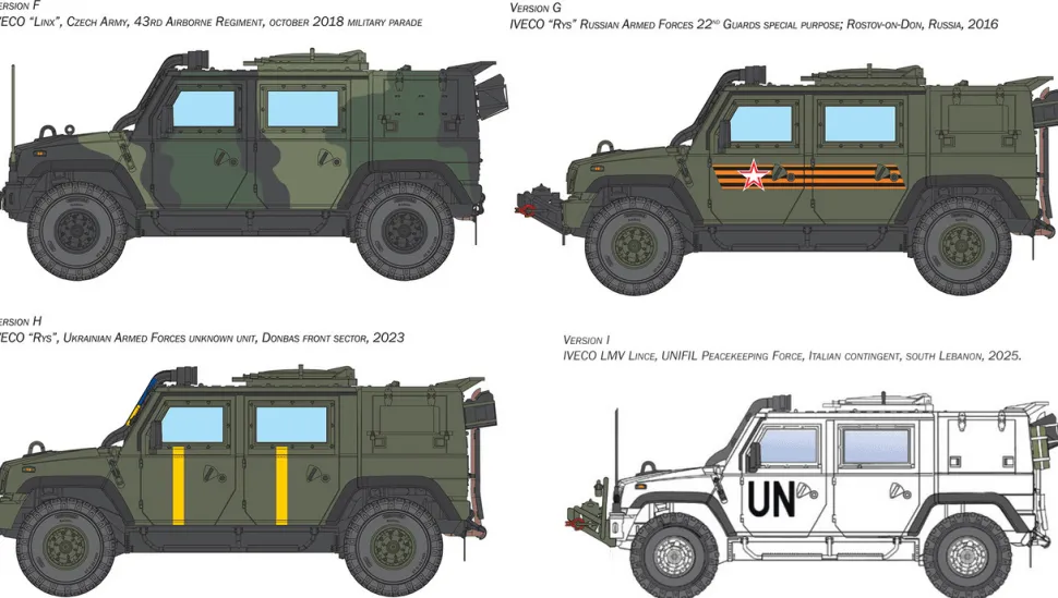 Italeri 1/35 Iveco VTLM Lince