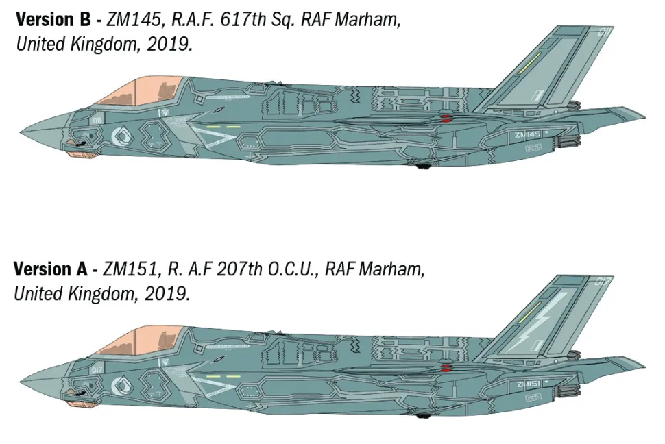 Italeri 1/48 Lockheed Martin F-35B Lightning II Model Kit