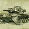 Italeri 1/72 M60A2 MBT Model Kit