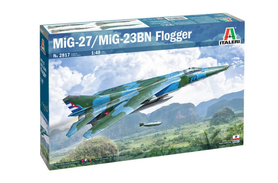 Italeri 1/48 Mikoyan MiG-27/MiG-23BN Flogger