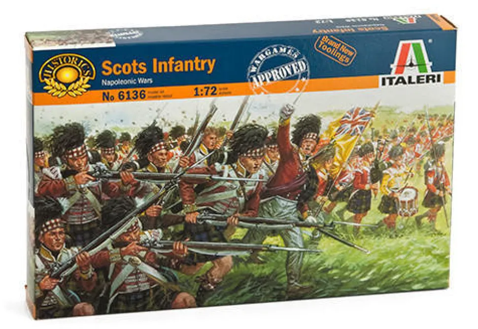 Italeri 1/72 Napoleonic Scottish Infantry