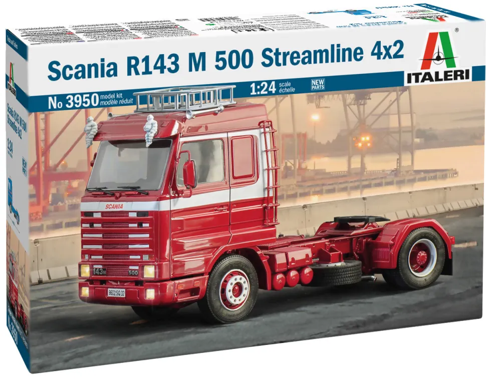 Italeri 1/24 Scania R143 M 500 Streamline 4x2