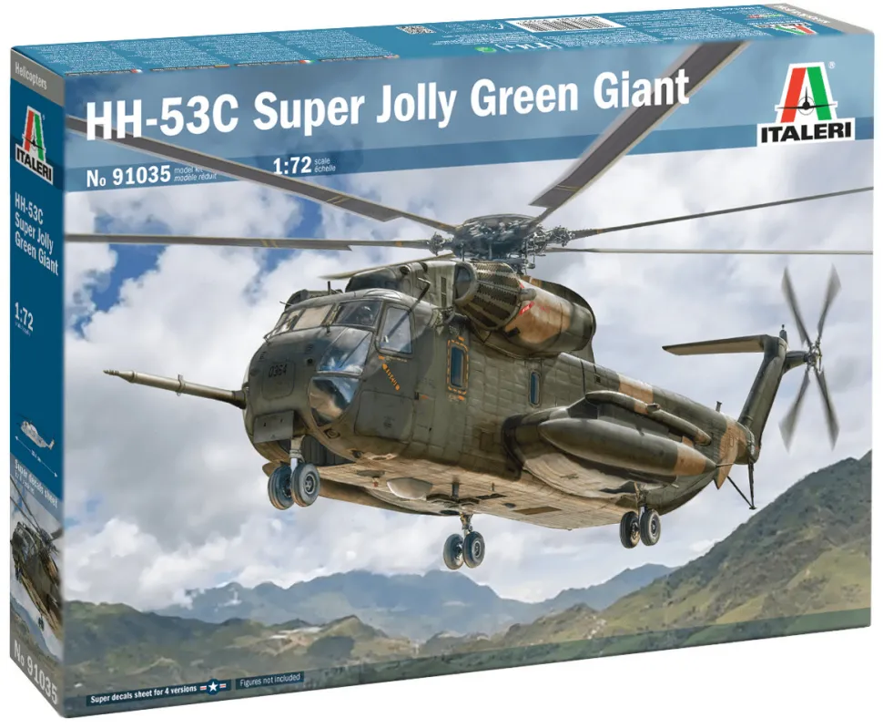 Italeri 1/72 Sikorsky HH-53C Super Jolly Green Giant